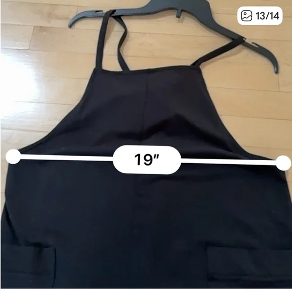 STORQ Anytime Maternity Overalls in Black S - Picture 8 of 9